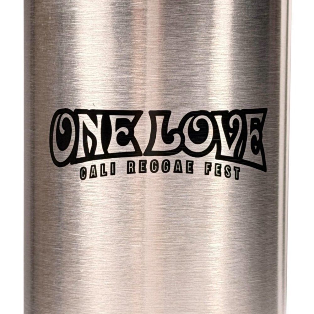 18 Oz. Stainless Steel Water Bottle One Love Cali Reggae Fest Collectible 18 - Picture 7 of 9